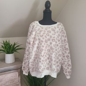 🐆WORKSHOP REPUBLIC CLOTHING Super Soft Leopard Print Sweater Size 1X